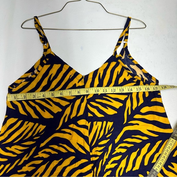 HILA BAY Hawaiian Yellow and Black Zebra Print size XL - Picture 4 of 8